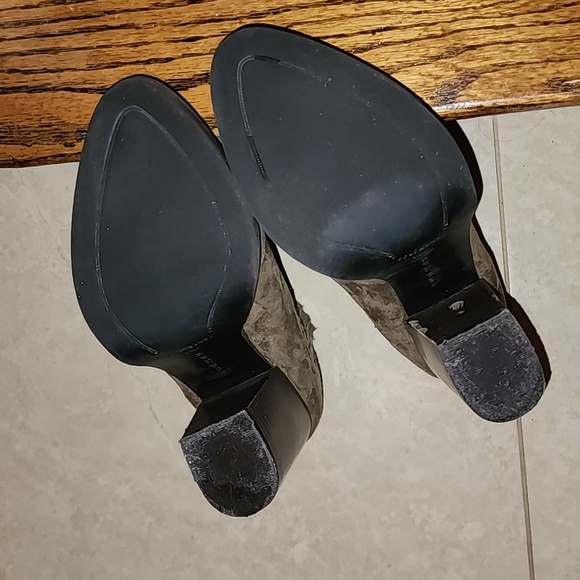 Zara suede ankle boots, sz.38, taupe colour - Picture 6 of 7